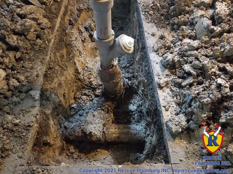 Peterson Park Sewer Repair: Excavating in the Basement
