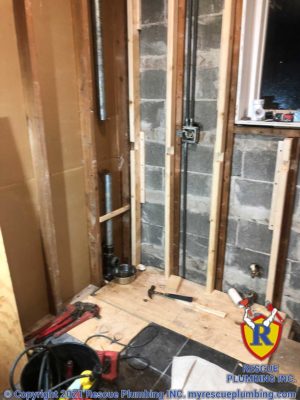rescue-plumbing-logan-square-chicago-kitchen-drainage-rough-in-11