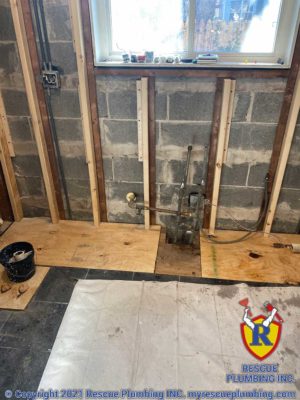 rescue-plumbing-logan-square-chicago-kitchen-drainage-rough-in-9
