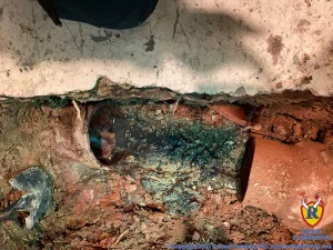 damage, plumbing problem, sewer gas