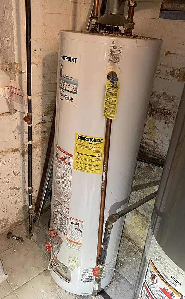 Water Heater Leak Coming from Old Pipes on Water Heater - Rescue Plumbing