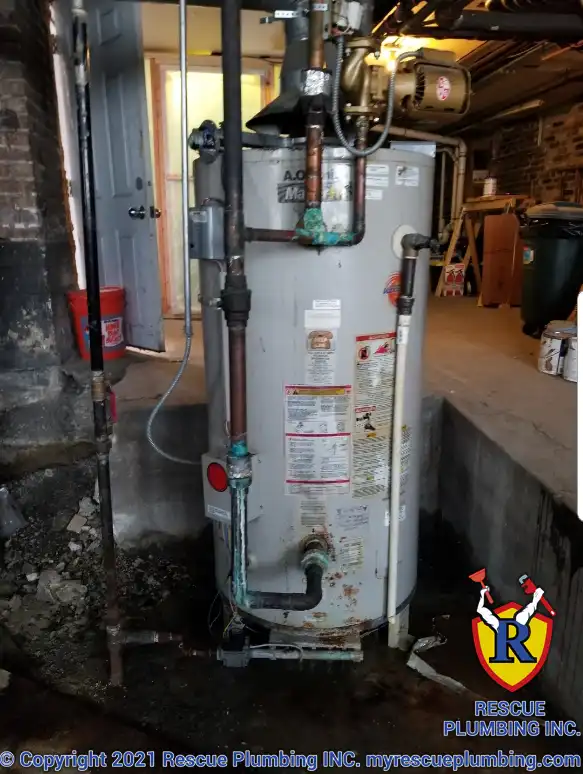 Hot water heater in need of repair