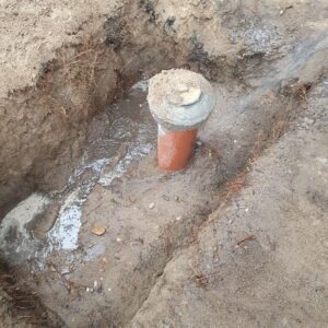 Repaired Sewer Line Uptown