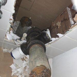 Clogged Basement Pipe