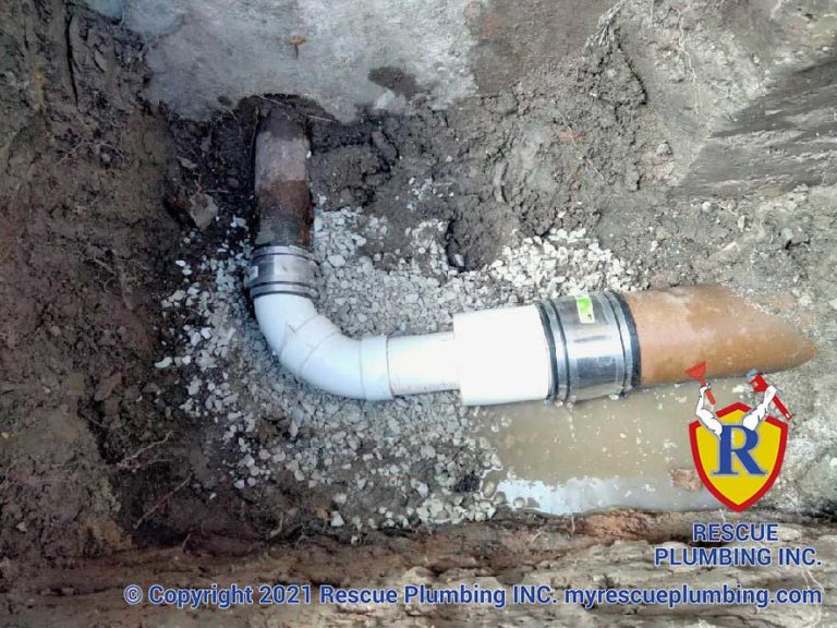 Park ridge sewer line repair