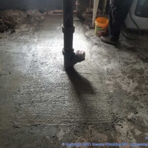 Sewer repair in peterson park