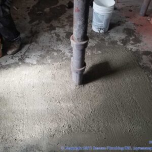 Sewer repair in peterson park