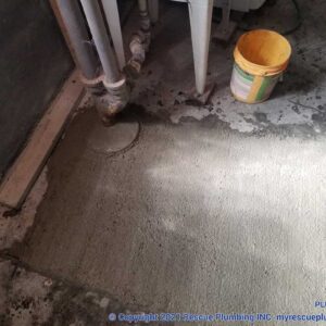Sewer repair in peterson park