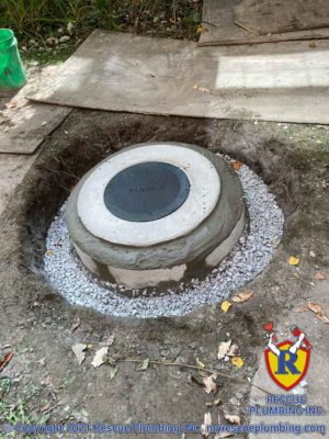 rescue-plumbing-wilmette-illinois-catch-basin-rebuild-4