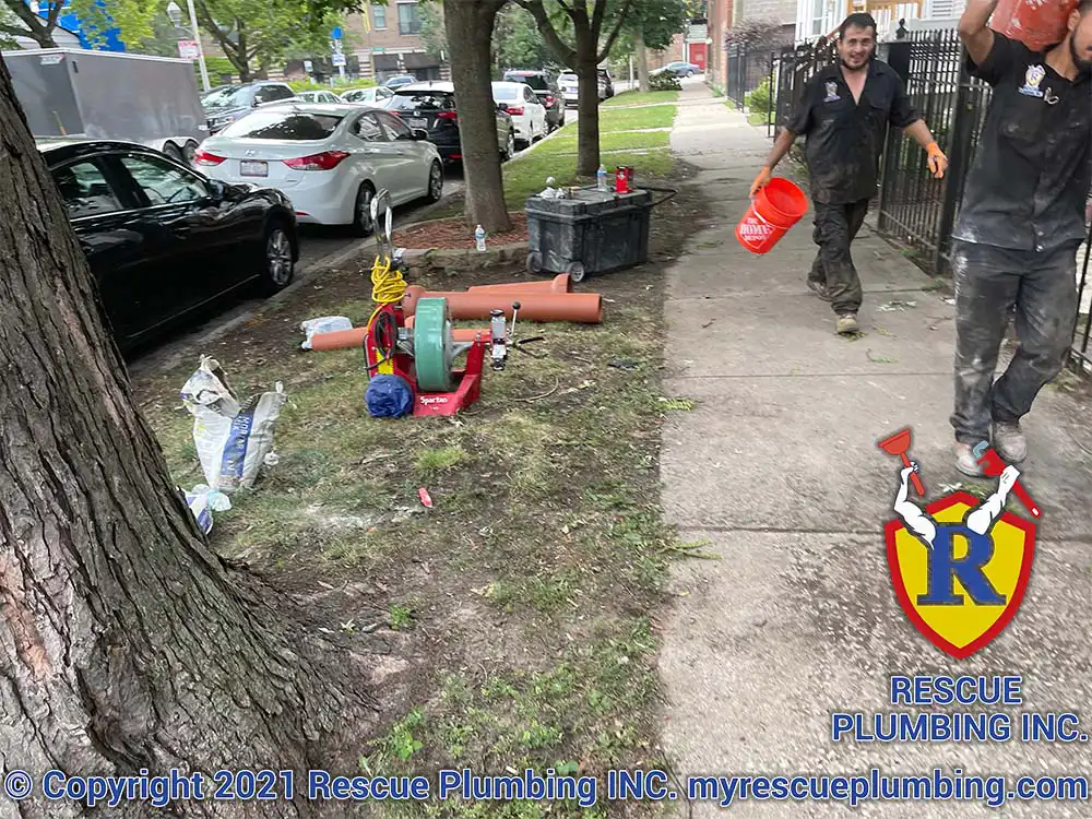 Sewer line repair in boystown chicago | emergency plumbing services chicagoland