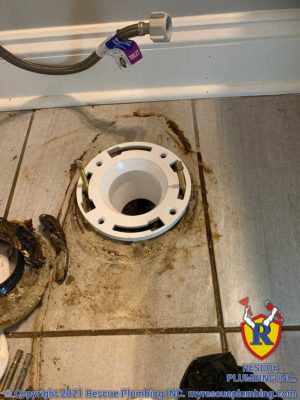 rescue-plumbing-oak-park-toilet-flange-repair-2