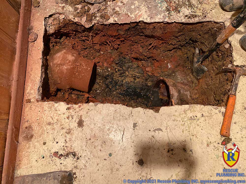 Rescue-plumbing-portage-park-chicago-sewer-repair-1
