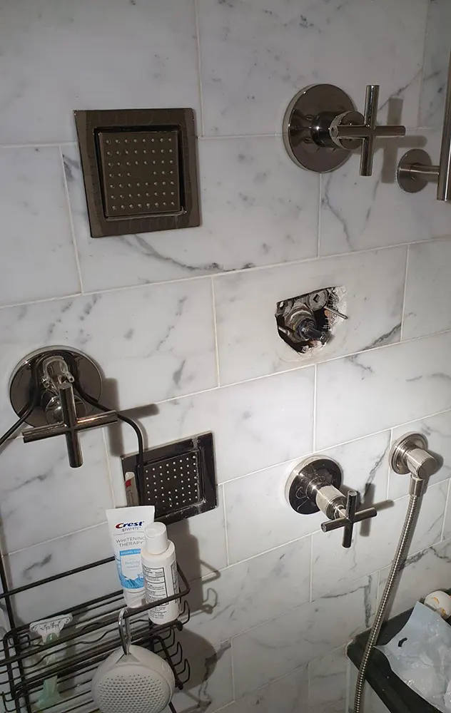 No Hot Water in Shower in a Home in Kenilworth, Illinois - Rescue Plumbing