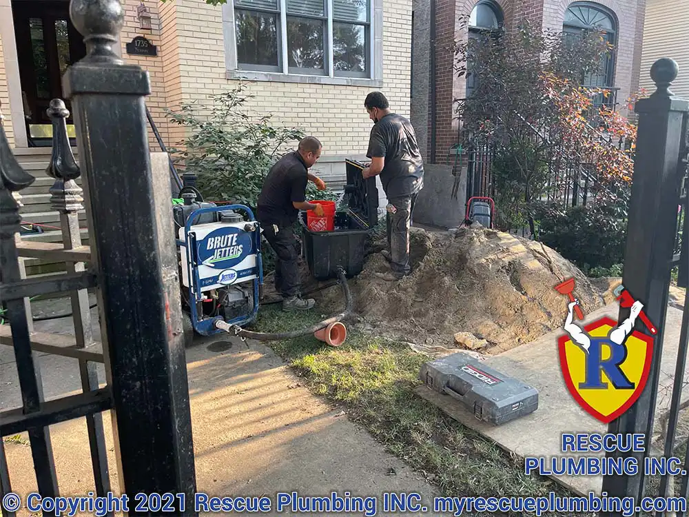 Sewer line repair in boystown chicago | emergency plumbing services chicagoland