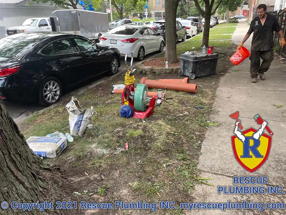 Sewer line repair in boystown chicago | emergency plumbing services chicagoland
