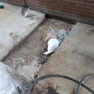 Rescue plumbing completes sewer repair in west town