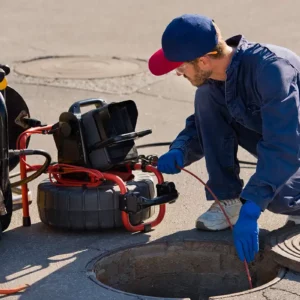 Sewer cameras used for an inspection service