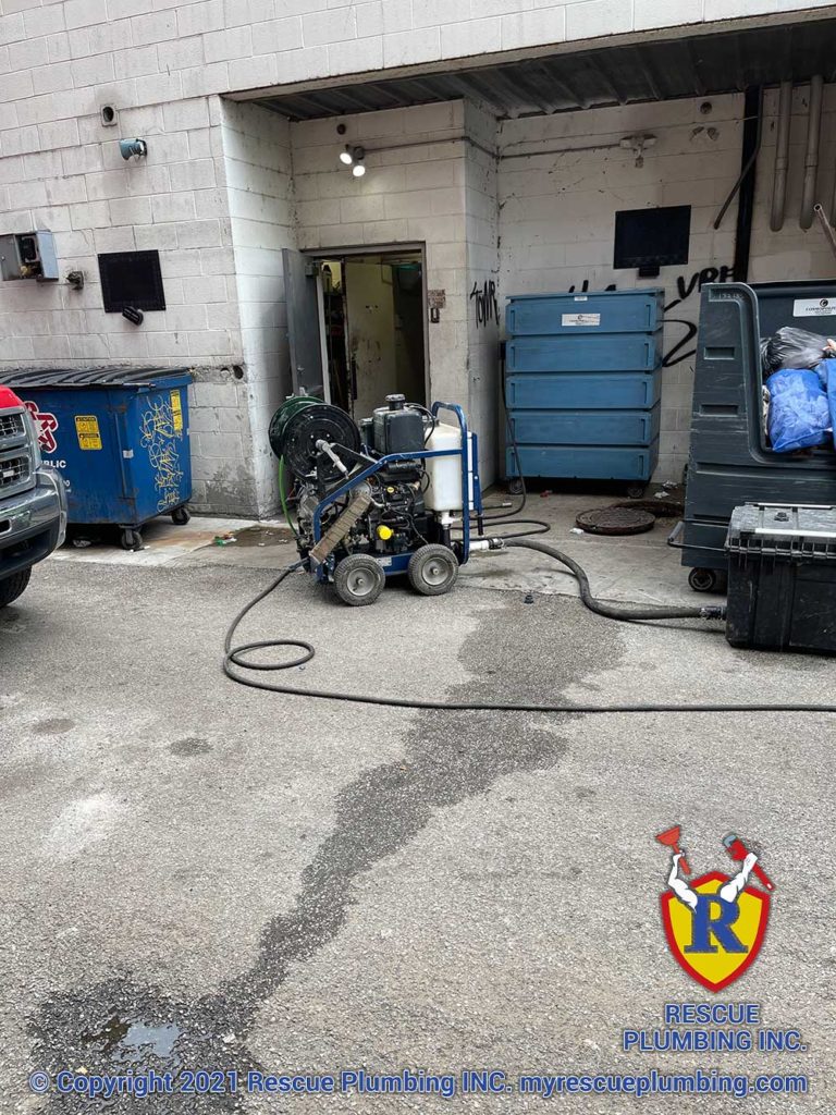 Rescue-plumbing-gold-coast-chicago-restaurant-drain-cleaning