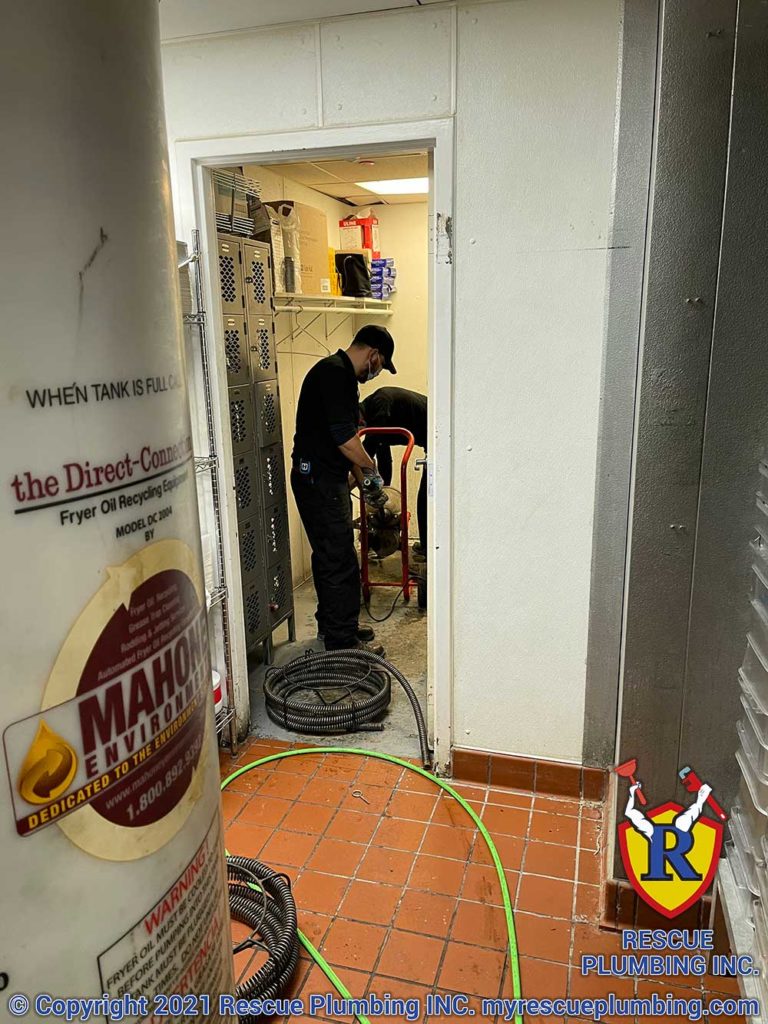 Rescue-plumbing-gold-coast-chicago-restaurant-drain-cleaning