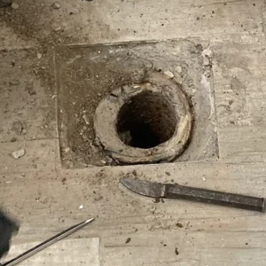 Lincoln park resident needs toilet flange repair