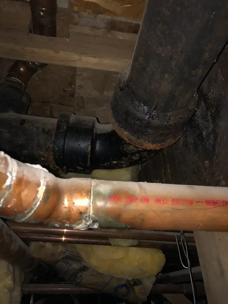 sewer line replacement in Logan square 