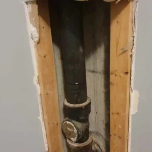 Sewer line drain in northwest skokie home