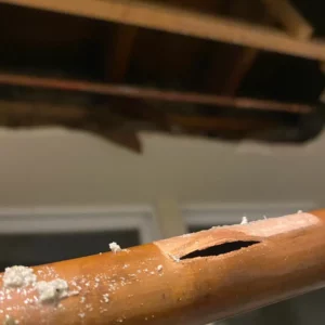 Burst pipes plumbing emergencies
