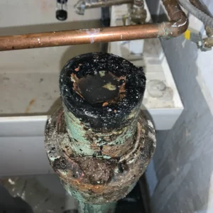Clogged sewer lines