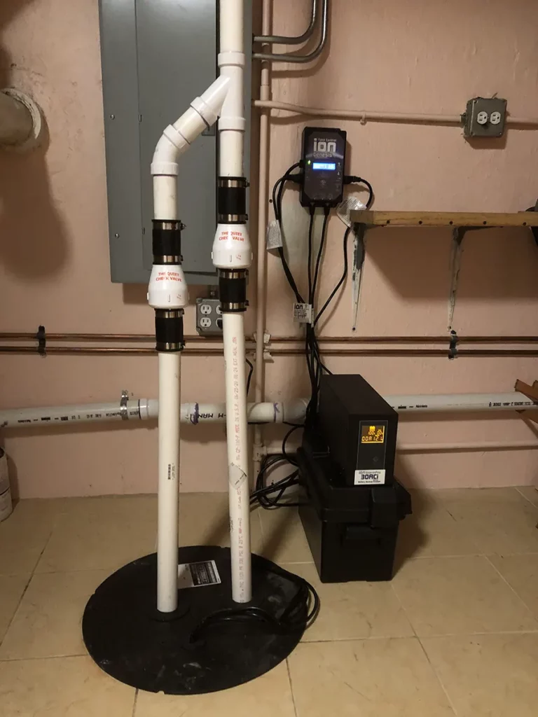 ion technologies pump for basement flood protection 