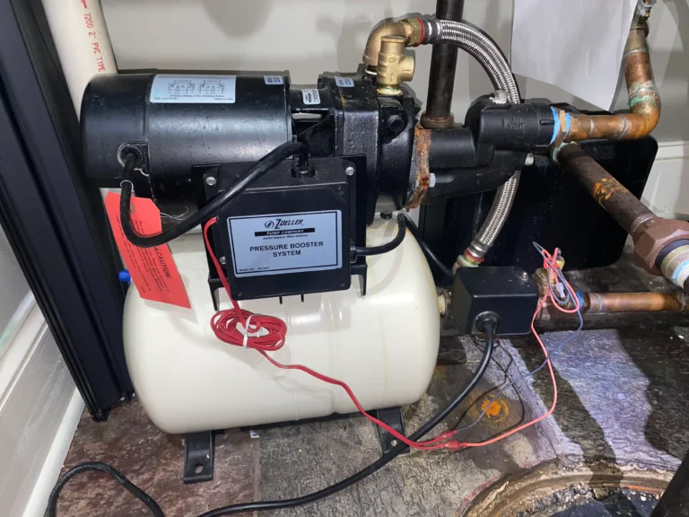 Booster pump replacement west lakeview chicago
