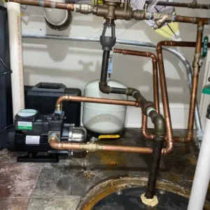 Resue plumbing provides installations of pumps