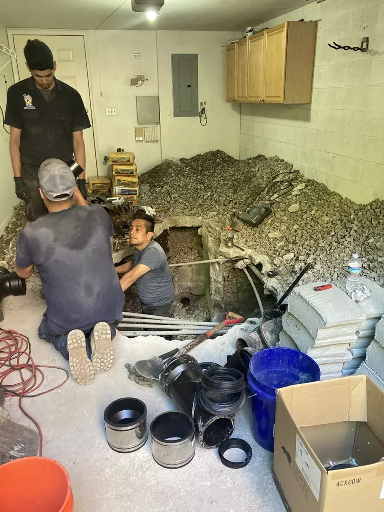 Sewer repair bricktown chicago completed by rescue plumbing