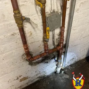 Rescue plumbing save the day for emergency location of leak