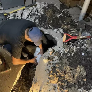 Visual inspection of plumbing problems in glencoe il
