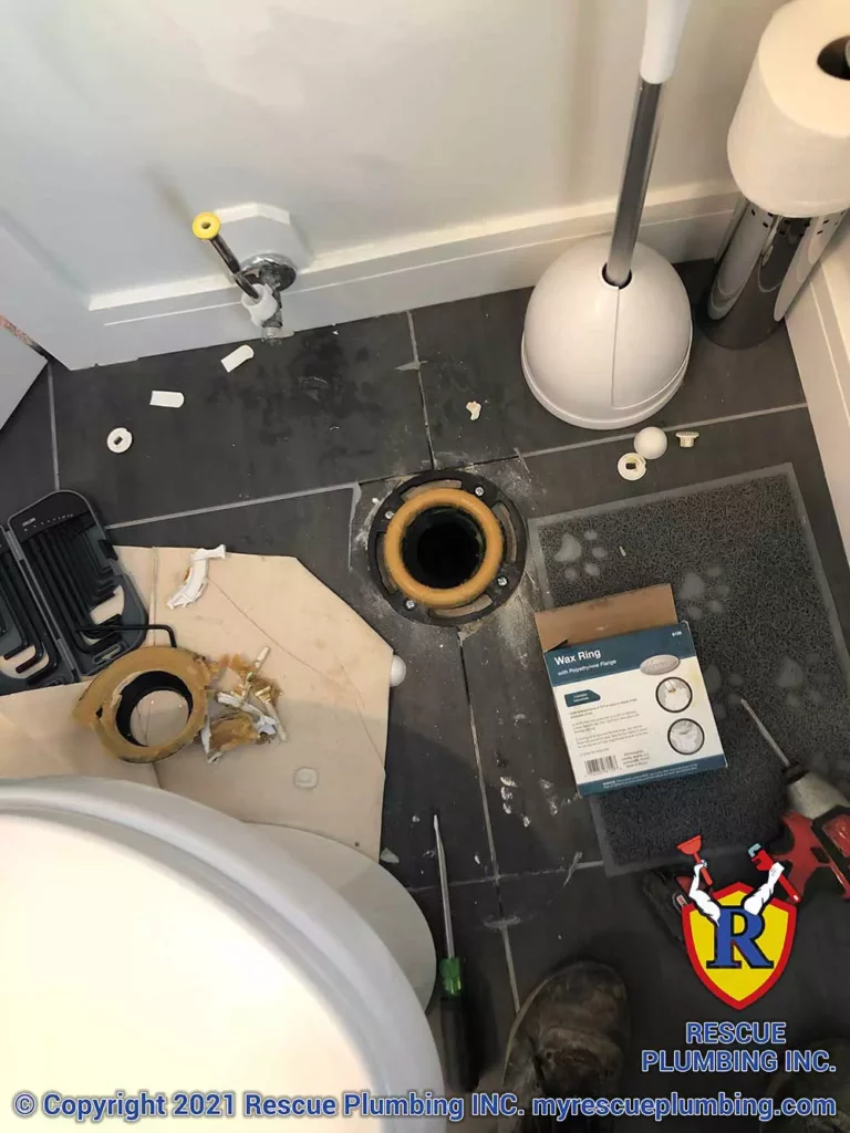 Toilet flange replacement magnolia glen chicago