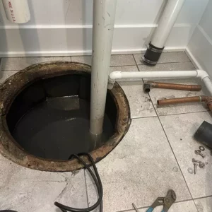 Sewer repair in northalsted