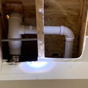 Plumbing replacement project in residential chicago property