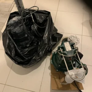 Ejector pump install in chicago residential home