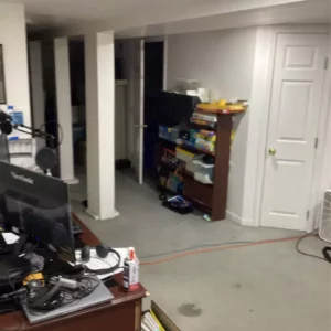 Leaking pipes in basement