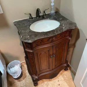 Bathroom vanity installations