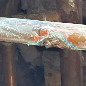 burst pipes caused by renovations