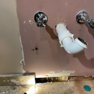 plumbing system shut off during repairs