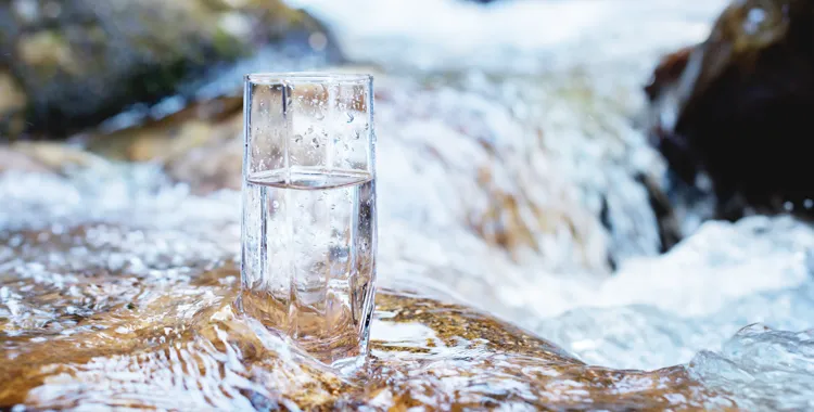 crystal clear water straight from the kitchen sink