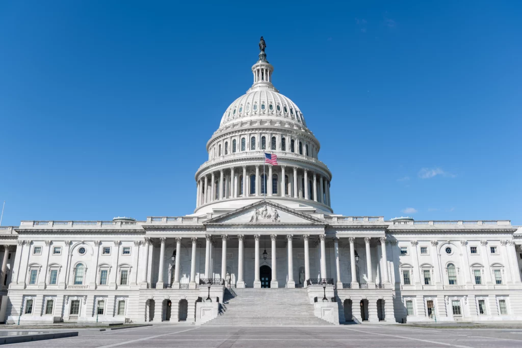 Image of the Congress building, white house