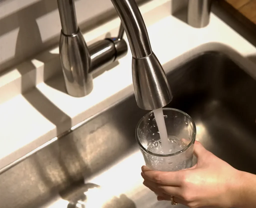Exposed to pfas from drinking tap water
