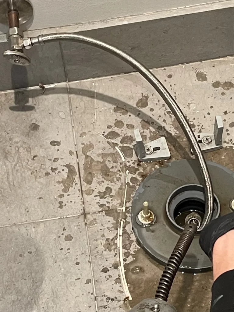 Schedule service for plumbing problems