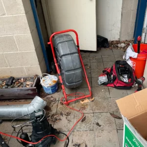Plumber fixes sump pumps and ejector pumps