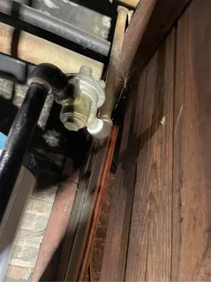 Peoples gas pipes need repairs