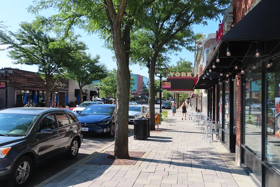 Elmhurst City in Illinois