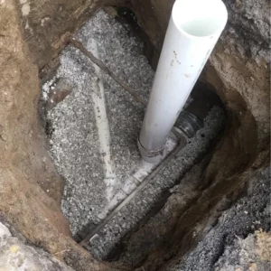 La grange park plumber repairs sewer line